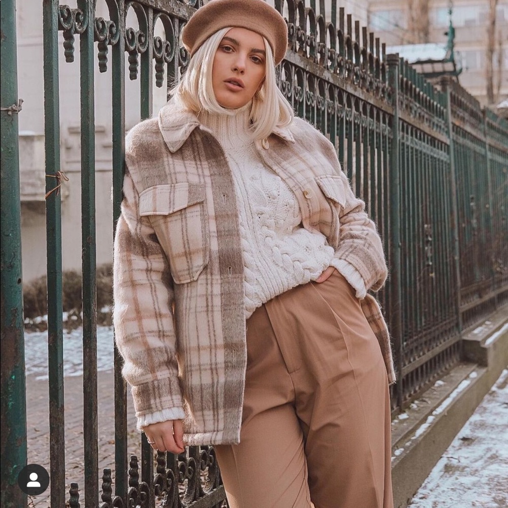 Zara plaid overshirt - Picture 2 of 16